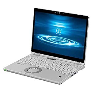 パナソニック ノートパソコン Let''s note シルバー CF-QV8FDPQR(中古品)