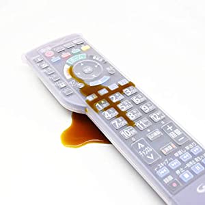 パナソニック ビエラ N2QBYB000045用 リモコンカバー BS-REMOTESI-VIERA045(中古品)