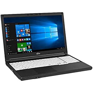 【Microsoft Office】 富士通 fujitsu FMV LIFEBOOK アウトレット ノート パソコン A577/T Celeron-3865U Windows 10 Pro 500GB(