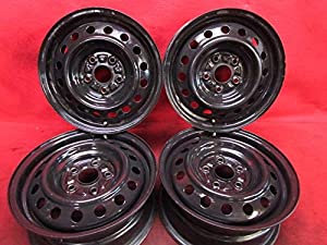 スチール ホイール 4本 トヨタ純正 15×6J 5穴 114.3 +45 ハブ径 60 アイシス クラウン イプサム エスティマ カムリ等◆ 2905H