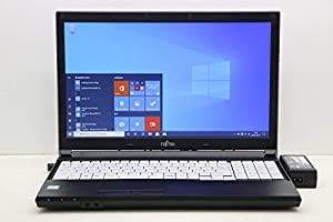 【中古】 富士通 LIFEBOOK A577/SX Core i5 7300U 2.6GHz/8G/256G(SSD)/Multi/15.6W/FWXGA(1366x768)/Win10(中古品)