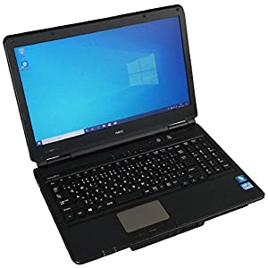 中古パソコン Windows10 ノート 一年保証 NEC VK26MX-F Core i5 3320M 2.6(〜最大3.3)GHz MEM:8GB HDD:720GB SSD:16GB DVD-ROM