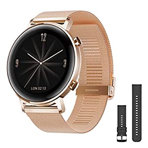 HUAWEI(ファーウェイ) Watch GT2 42mm Elegant スマートウォッチ 血中酸素レベル測定 GPSみちびき対応 リファインゴールド 【日