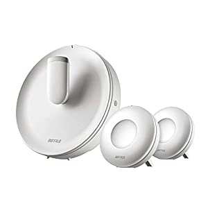 BUFFALO WiFi 無線LAN AirStation connect 親機+専用中継機2台セットモデル WTR-M2133HS/E2S 11ac ac2200 866+866+400Mbps トラ
