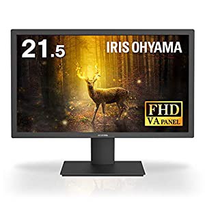 アイリスオーヤマ モニター 液晶ディスプレイ 21.5インチ ゲーミングモニター 液晶モニター ブラック ILD-A21FHD-B(中古品)の通販は