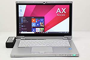 【中古】 Panasonic CF-AX3RDBCS Core i3 4010U 1.7GHz/4GB/128GB(SSD)/11.6W/FHD/Win10(中古品)