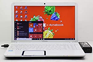 【中古】 東芝 dynabook T552/58HW Core i7 3630QM 2.4GHz/8GB/1TB/Blu-ray/15.6W/FWXGA(1366x768)/Win10(中古品)