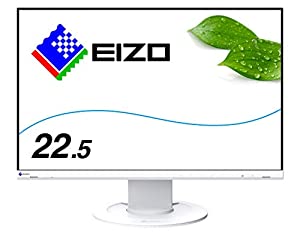 EIZO 22.5型フレームレスモニターFlexScan EV2360-WT(1920×1200/アンチグレアIPS/疲労困憊目助け出す/白いこと/5(中古品)