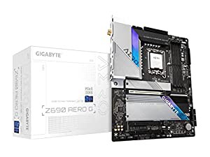 GIGABYTE Z690 AERO G Rev. 1.0 マザーボード ATX [Intel Z690チップセット搭載] MB5573 ホワイト(中古品)