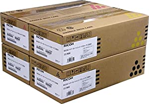 【純正品】RICOH リコー トナーカートリッジP C300H 4色セット (PC300H BK/C/M/Y)(中古品)