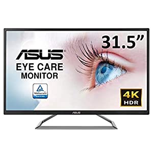 ASUS 4K UHD HDR10対応31.5インチ モニターディスプレイVA32UQ 広視野角DCI-P3 HDMI 2ポート ブルーライト軽減 フリッカーフリー