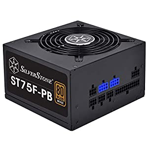 SilverStone (シルバーストーン) Strider Plus シリーズ ATX 電源ユニット 750W 80PLUS Bronze 認証 SST-ST75F-PB 【 日本正規代