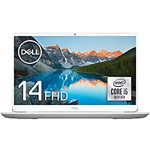 Dell ノートパソコン Inspiron 14 5490 シルバー 20Q31S4PS/Win10/14.0FHD/Core i5-10210U/8GB/256GB SSD/4年間プレミアムサポー