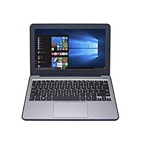 ASUS ノートパソコン W202NA-JPKYB 衝撃に強いラバーエッジ採用 ・Windows 10 Pro ・11.6インチ(中古品)