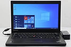 Lenovo ThinkPad X240 Core i5 4300U 1.9GHz/4GB/240GB(SSD)/12.5W/FWXGA(1366x768)/Win10(中古品)