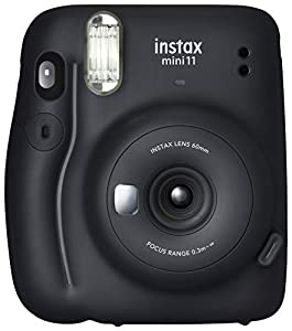 FUJIFILM インスタントカメラ チェキ instax mini 11 チャコールグレイ INS MINI 11 GRAY(中古品)