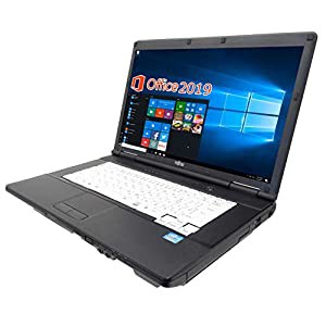 【Microsoft Office 2019搭載】【Win 10搭載】富士通 A572/第三世代Core i5-3320M 2.6GHz/新品メモリー:16GB/新品HDD:2TB/DVDド の通販は