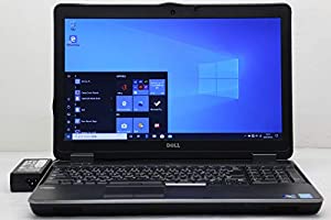 DELL Latitude E6540 Core i5 4210M 2.6GHz/8GB/256GB(SSD)/DVD/15.6W/FWXGA(1366x768)/Win10(中古品)