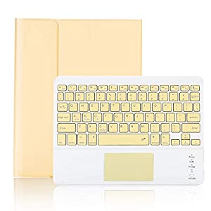 iPad10.2キーボードケース iPad Air3 iPad Pro10.5キーボードカバー 脱着式 タッチパッド搭載 スタンド機能 ペンシル収納 薄型