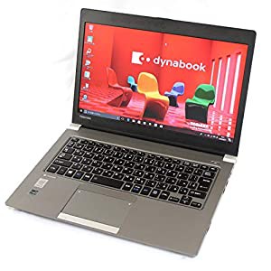 【中古】TOSHIBA 東芝 dynabook R63/U PR63UBAA637AD81 Core i5 4GB SSD 128GB 13.3型 Windows10 無線LAN Bluetooth 中古パソコ