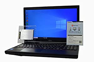 ノートパソコン 【Office搭載】 SSD 512GB (新 品 換 装) 富士通 FMV 