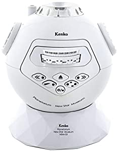 Kenko プラネタリウム NEWスターミュージアム 光学レンズ投影式 ACアダプター付属 ホワイト NSM-03AD WH(中古品)