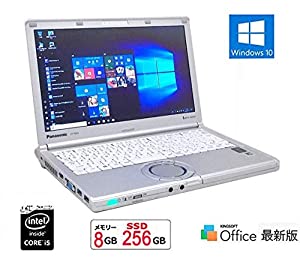 【爆速SSD仕様】【Win 10搭載】 PANASONIC Let's note CF-NX4 ★第5世代Core i5 2.2GHz／８GBメモリ／SSD 256GB／12.1インチ／Wi