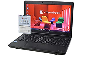 ノートパソコン 【OFFICE搭載】 TOSHIBA dynabook Satellite B552 第3世代 Core i5 3210M HD 15.6インチ 16GB/320GB/DVDROM/テン