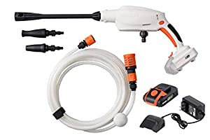 工進(KOSHIN) 18V 2.0Ah 充電式 洗浄機 ガンタイプ SJC-1820 バッテリー・充電器付 コードレス ショートガン 軽量 コンパクト 自