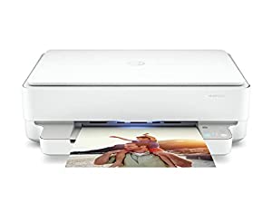 HP プリンター A4インクジェット複合機 ENVY 6020 ホワイト スマホ印刷 Wi-Fi対応 自動両面印刷 テレワーク 光るステータスライ