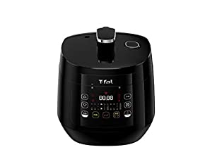 ティファール 電気圧力鍋 3L 2~4人用 1台10役 独自の煮込み鍋 「ラクラ・クッカー コンパクト」 時短 レシピブック付き(50種類)