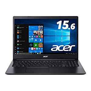 Acer (エイサー) ノートパソコン Aspire 3 チャコールブラック A315-34-A14U/K ［15.6型 /Celeron /SSD：256GB /メモリ：4GB /20