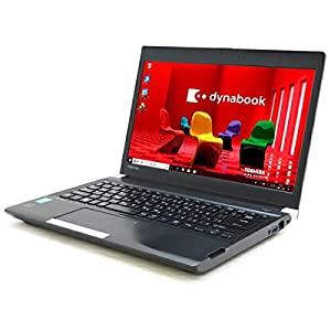 【Win 10搭載】東芝dynabook R734★高性能第4世代Core i5(2.6GHz)／８GBメモリ／SSD 256GB／13.3インチ ／WiFi／Bluetooth／中古