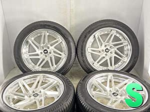 【中古タイア】4本仕かける ブリヂストン アレンザ001 235/55R20 / WORK ジースト ZE3 20x9.0 17 114.3-5穴 RXに！ 炎節タイア S