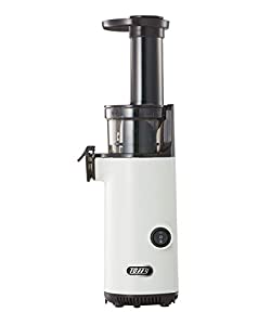 【Toffy/トフィー】ミニスロージューサー K-BD4（アッシュホワイト） 小型 コンパクト フルーツ 野菜 ビタミン 健康習慣 鮮度キ