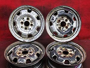スチール ホイール 4本 トヨタ 13×5J 4穴 PCD 100 +44 ハブ径 54◆4043H-N2 【13インチ 中古ホイール】(中古品)