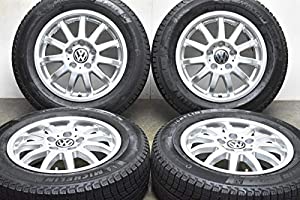 中古 スタッドレスタイヤホイール 4本セット 15インチ 6J ＋47 195 