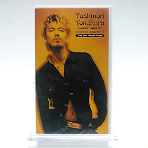 米倉利紀 / Toshinori Yonekura CONCERT TOUR ’97 musica spazio V ”mad phat natural things” [VHS](中古品)