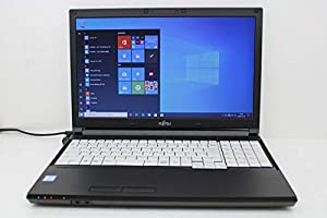 富士通 LIFEBOOK A576/PX Core i3 6100U 2.3GHz/8GB/256GB(SSD)/Multi/15.6W/FWXGA(1366x768)/Win10(中古品)