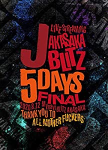 J LIVE STREAMING AKASAKA BLITZ 5DAYS FINAL -THANK YOU TO ALL MOTHER FUCKERS-(Blu-ray)(中古品)