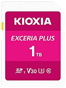 KIOXIA(キオクシア) 旧東芝メモリ SDXCカード 1TB UHS-I U3 V30 Class10 最大読出速度100MB/s 日本製 国内正規品 5年保証 Amazon