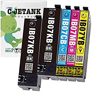 C-JETANK インクカートリッジ IB07CL4B 「 マウス 」 エプソン用 新互換インク 最新ICチップ QR WEB説明書付き 残量表示あり [三