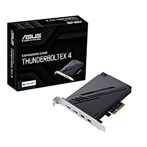 ASUS ThunderboltEX 4 Intel Thunderbolt 4 JHL 8540コントローラー付き USB Type-Cポート2個 最大40Gb/s 双方向帯域幅 DisplayP