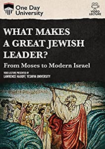 One Day University: What Makes a Great Jewish Leader?: From Moses to Modern Israel [DVD](中古品)