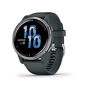GARMIN(ガーミン) スマートウォッチ GPS Venu 2 Granite Blue / Silver 