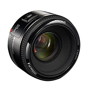 YONGNUO YN50mm F1.8 標準プライムオートフォーカスレンズ Canon フルフレーム SLR EFマウントカメラ用(中古品)