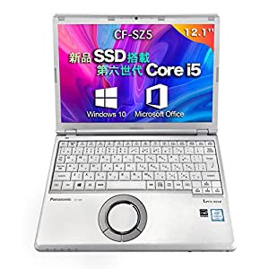 【中古パソコン】国産大手メーカー CF-SZ5 シリーズ第六世代Core i5 6300U 2.4GHz【MS Office搭載】【Win 10搭載】32GBUSB メモ の通販は