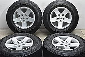 中古 タイヤホイール 4本セット 17インチ 7.5J +44.45 245/75R17 110T JEEP 純正 ホイール A42516(中古品)