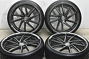 中古 タイア銀輪 4本仕かける 22in 9J +25 225/30ZR22 87W XO Luxury 製銀輪 A42272(中古品)