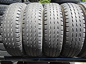 F394 195/75R15 夏4本セット サマータイヤ LT 109/107L 195/75-15 195-75-15 DUNLOP SP485 タイヤのみの商品(中古品)